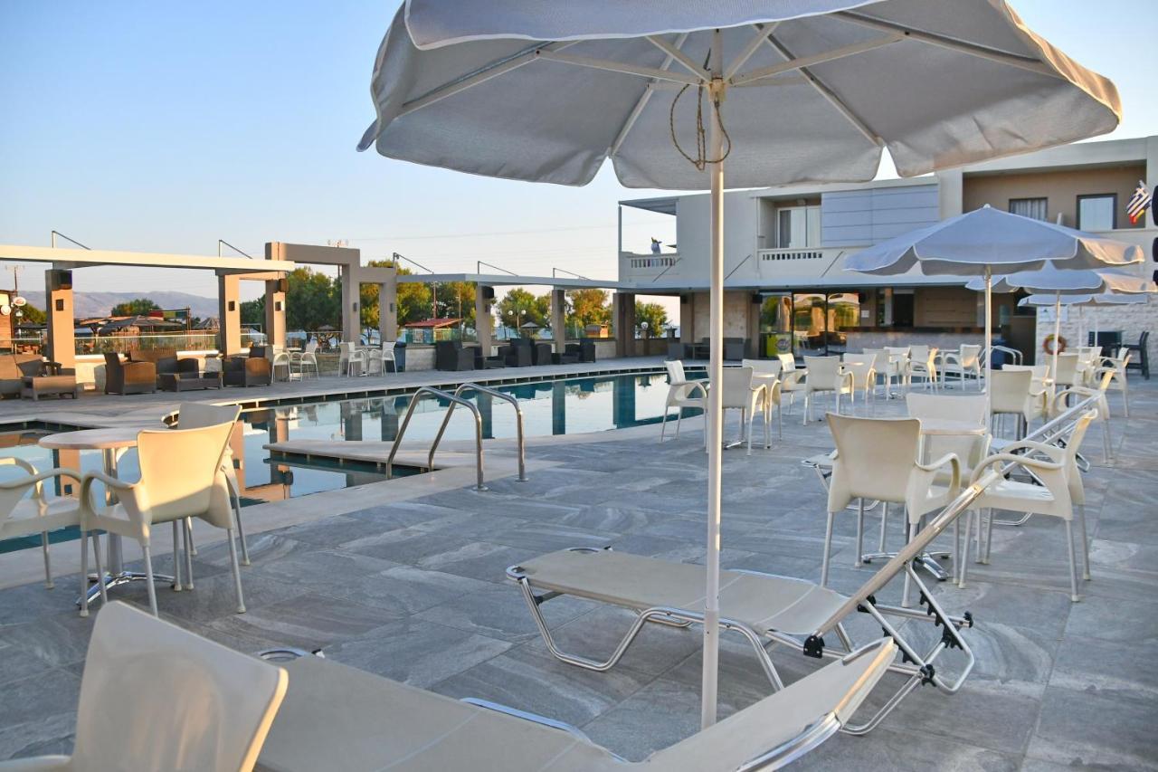Castro Beach Hotel Maleme Buitenkant foto