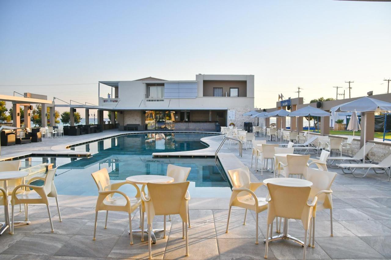 Castro Beach Hotel Maleme Buitenkant foto