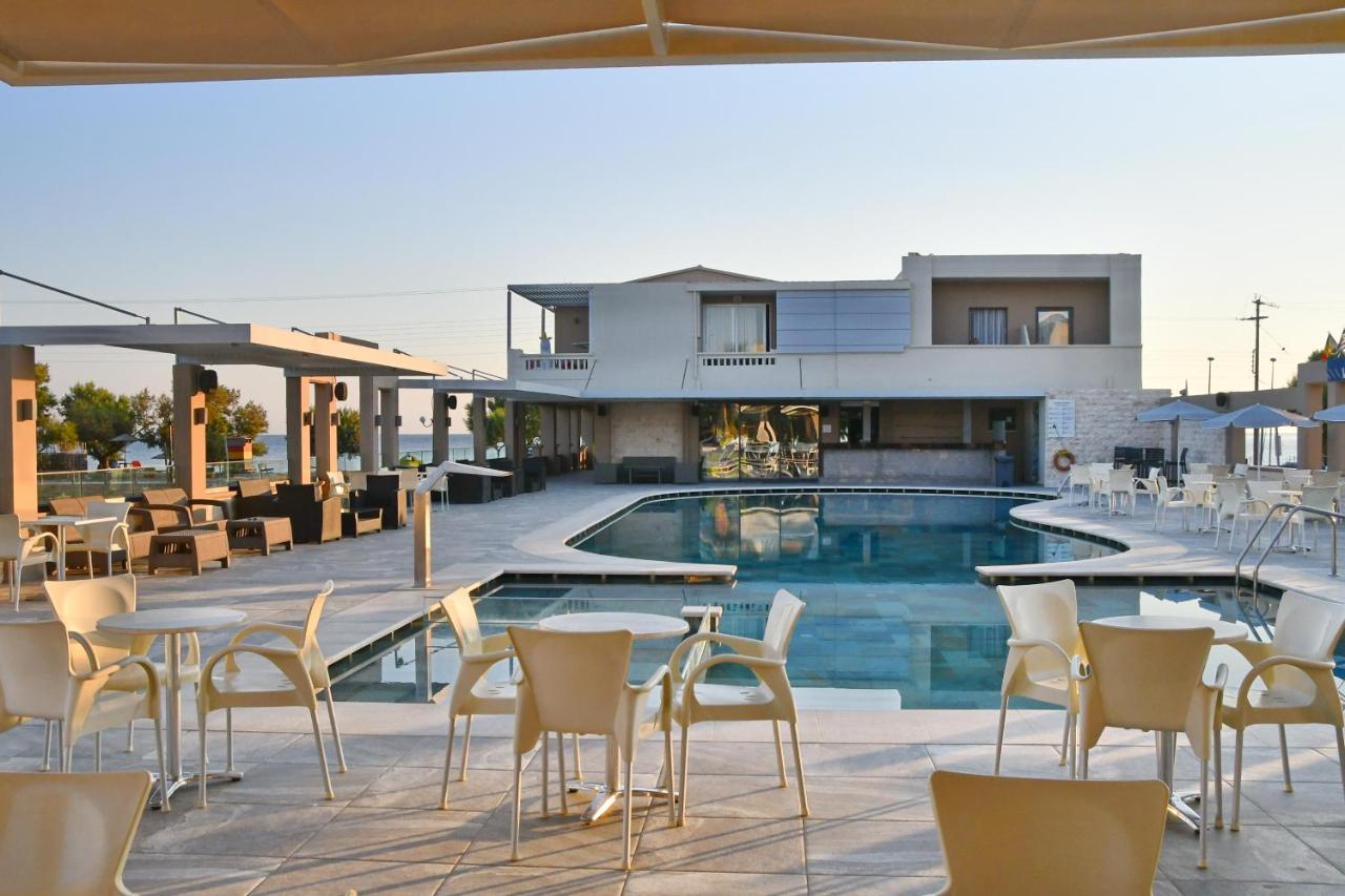 Castro Beach Hotel Maleme Buitenkant foto