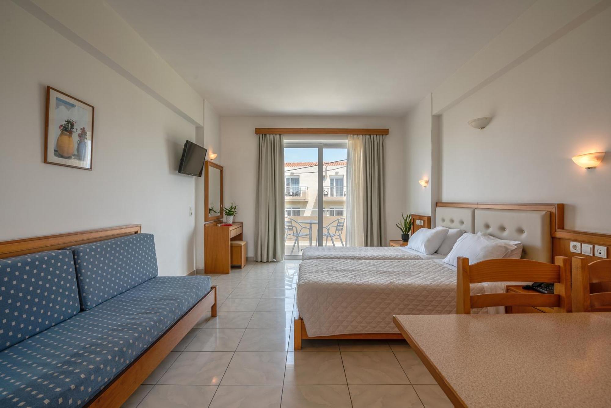 Castro Beach Hotel Maleme Buitenkant foto