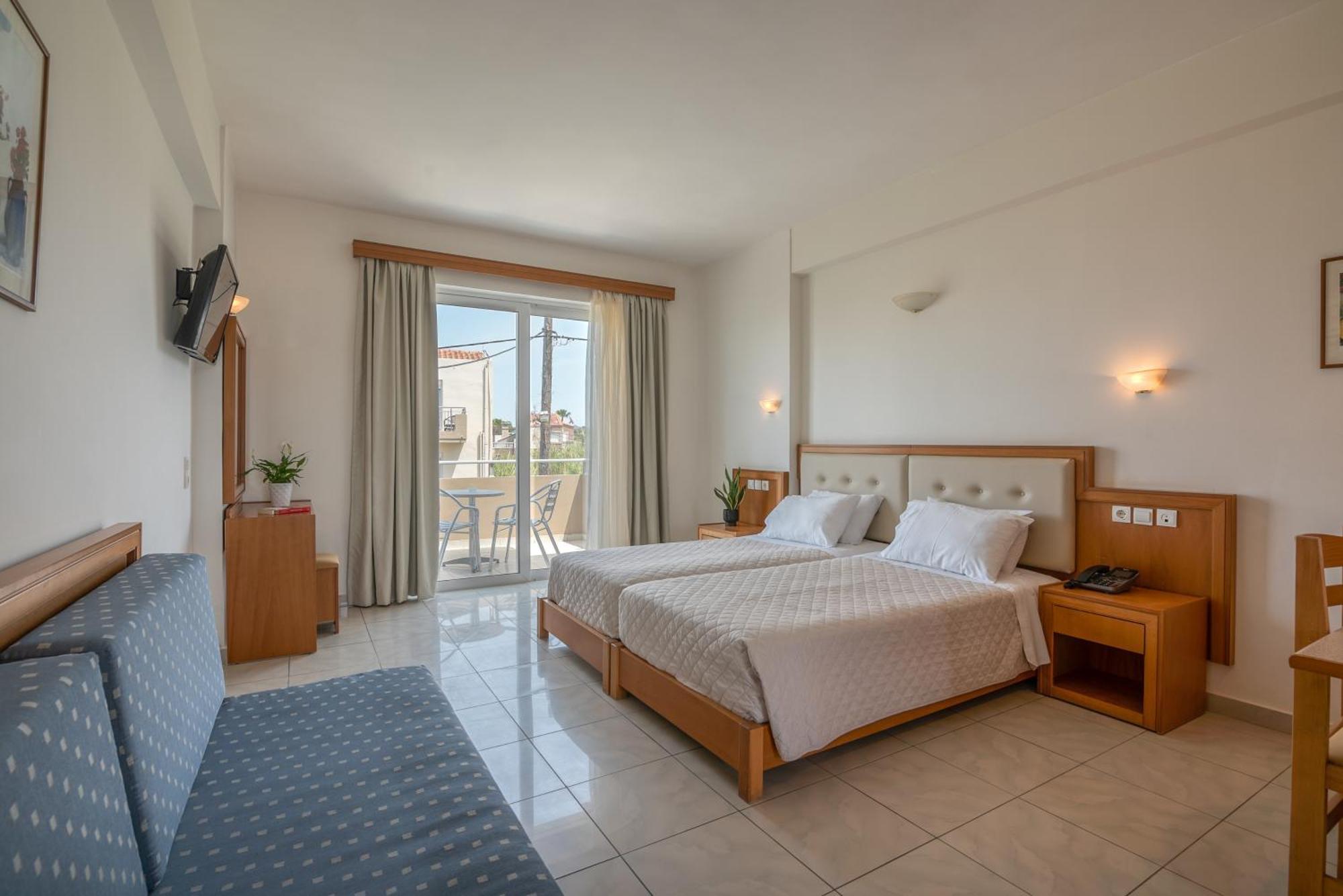 Castro Beach Hotel Maleme Buitenkant foto