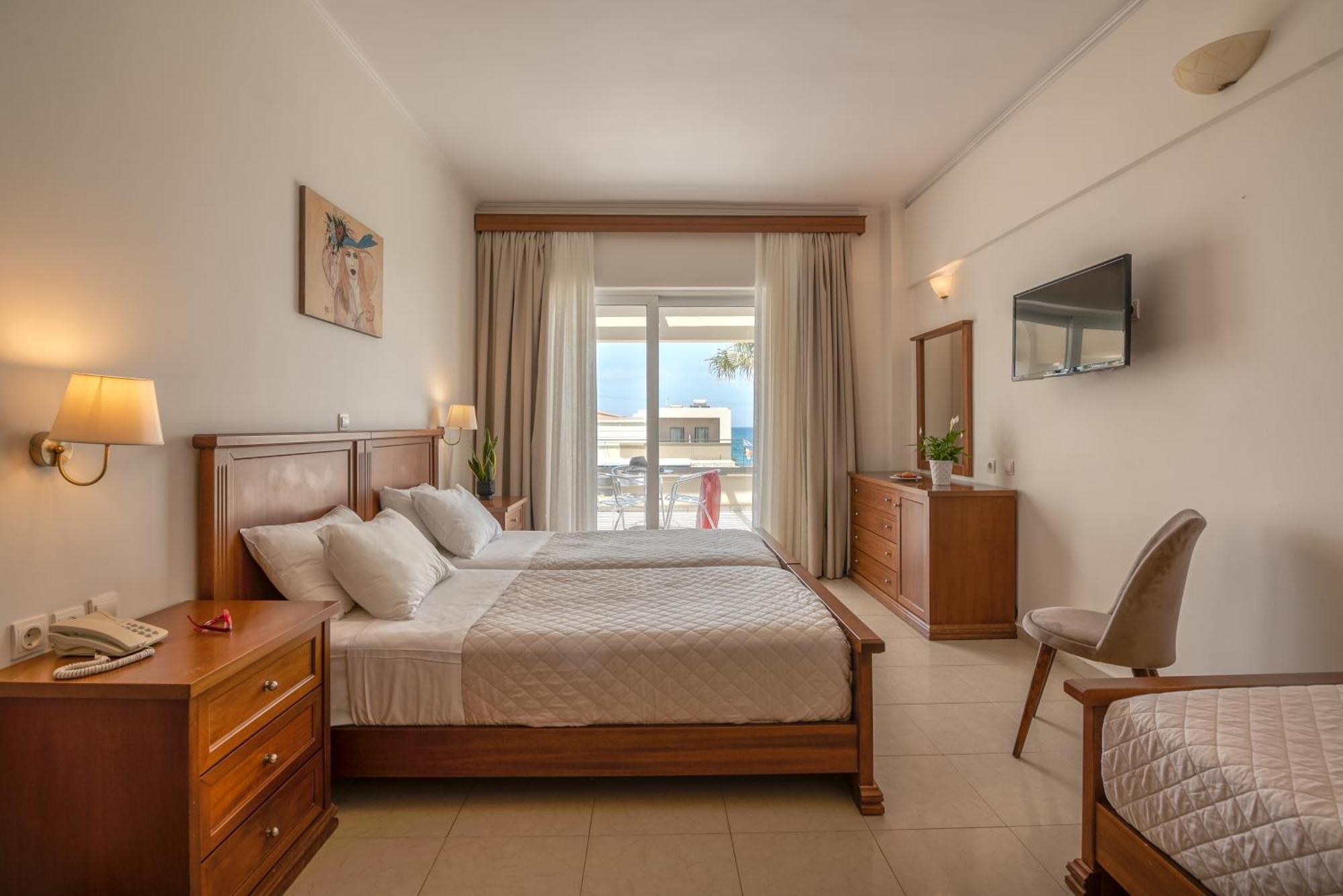 Castro Beach Hotel Maleme Buitenkant foto