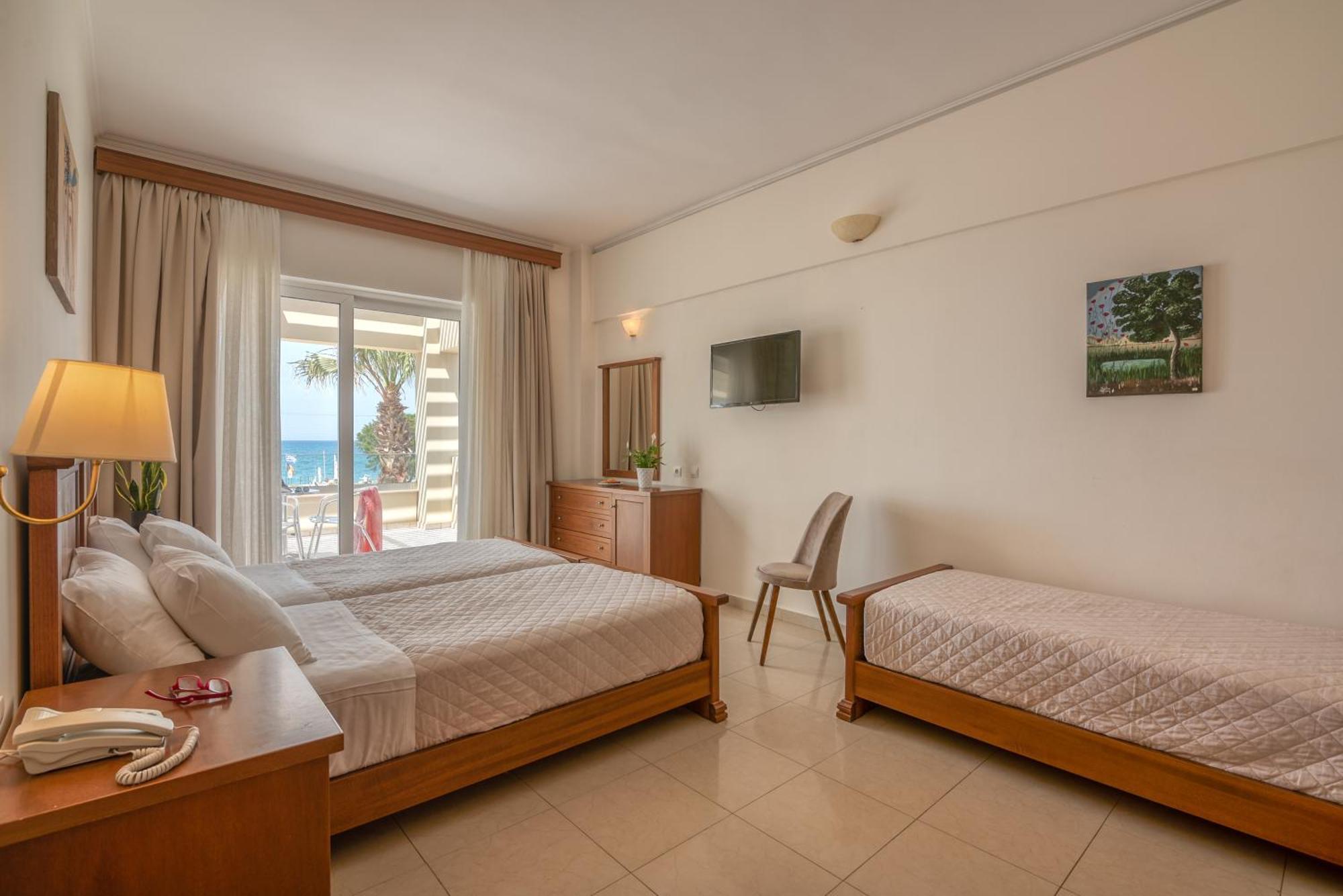 Castro Beach Hotel Maleme Buitenkant foto